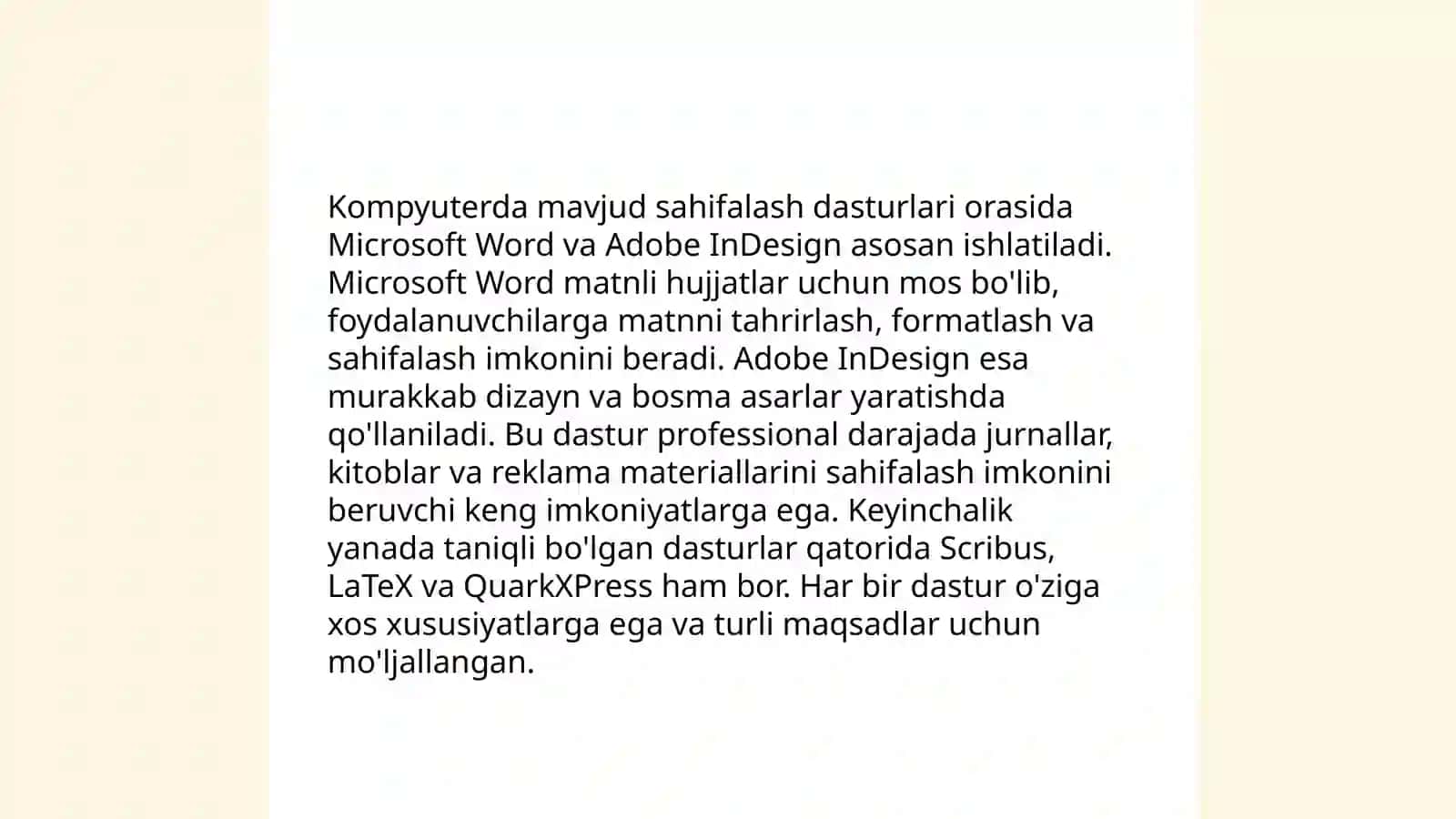 PageMaker dasturining yangi versiyasini kompyuterga oʻrnatish 4