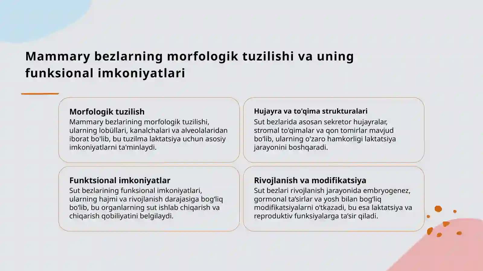 Sut bezlari gistogenezi va gistofiziologiyasi 4