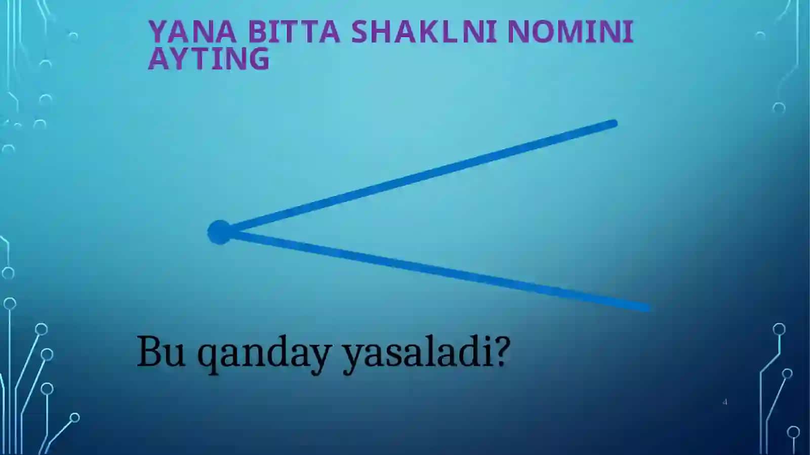 To’g’ri to’rtburchakning yuzasini hisoblash 4