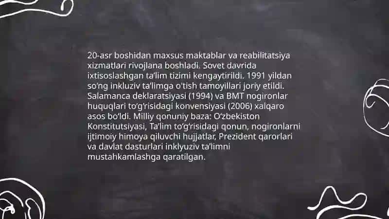 Korreksion Pedagogika va Inklyuziv Ta'limning Nazariy Asoslari 4