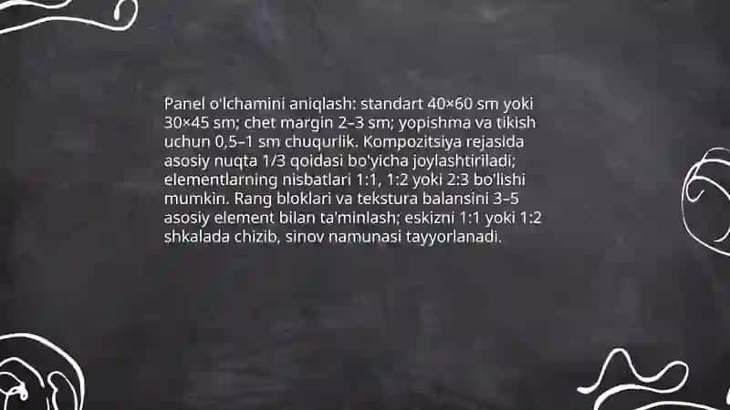 Pannoni yaratish bosqichlari 4
