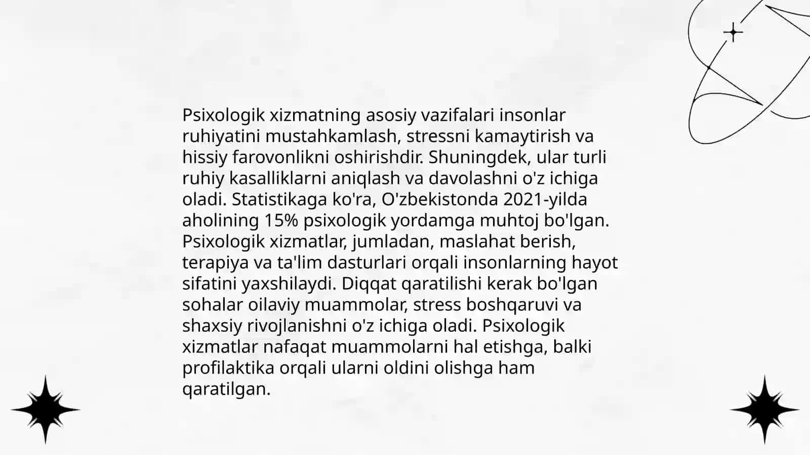 Bolalar amaliy turli tiplarida psixologik xizmat konsepsiyasi 4