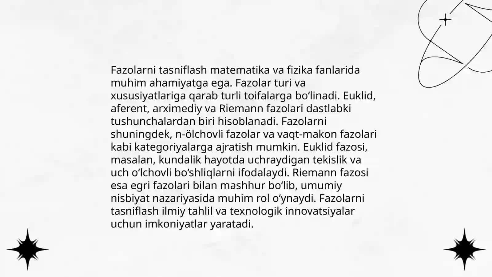 Faktor fazo va fazolarnng ko'paytmasi 4
