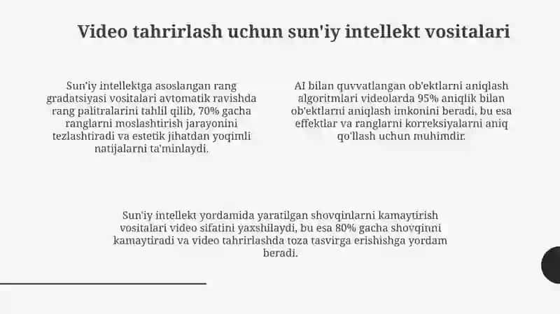 Sun'iy intellektning video muharrirlar sohasiga ta'siri 4