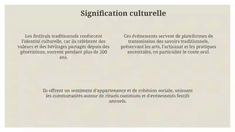 Les fetes traditionelles 4