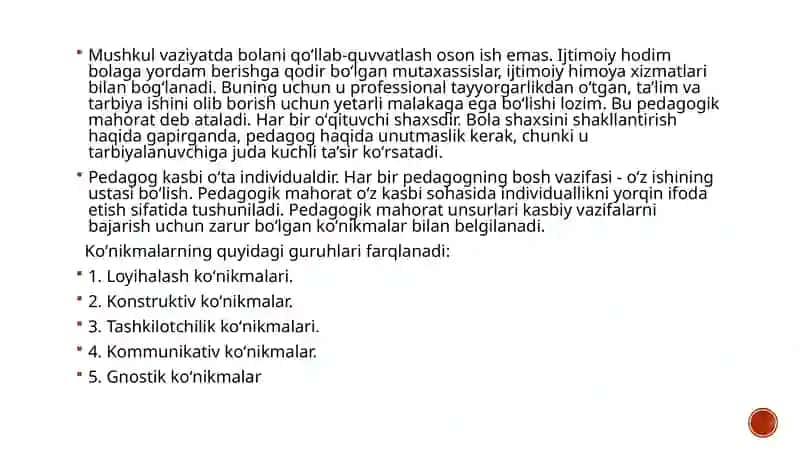 Yoshlar tarbiyasidagi ijtimoiy-pedagogik faoliyatning mazmuni 4