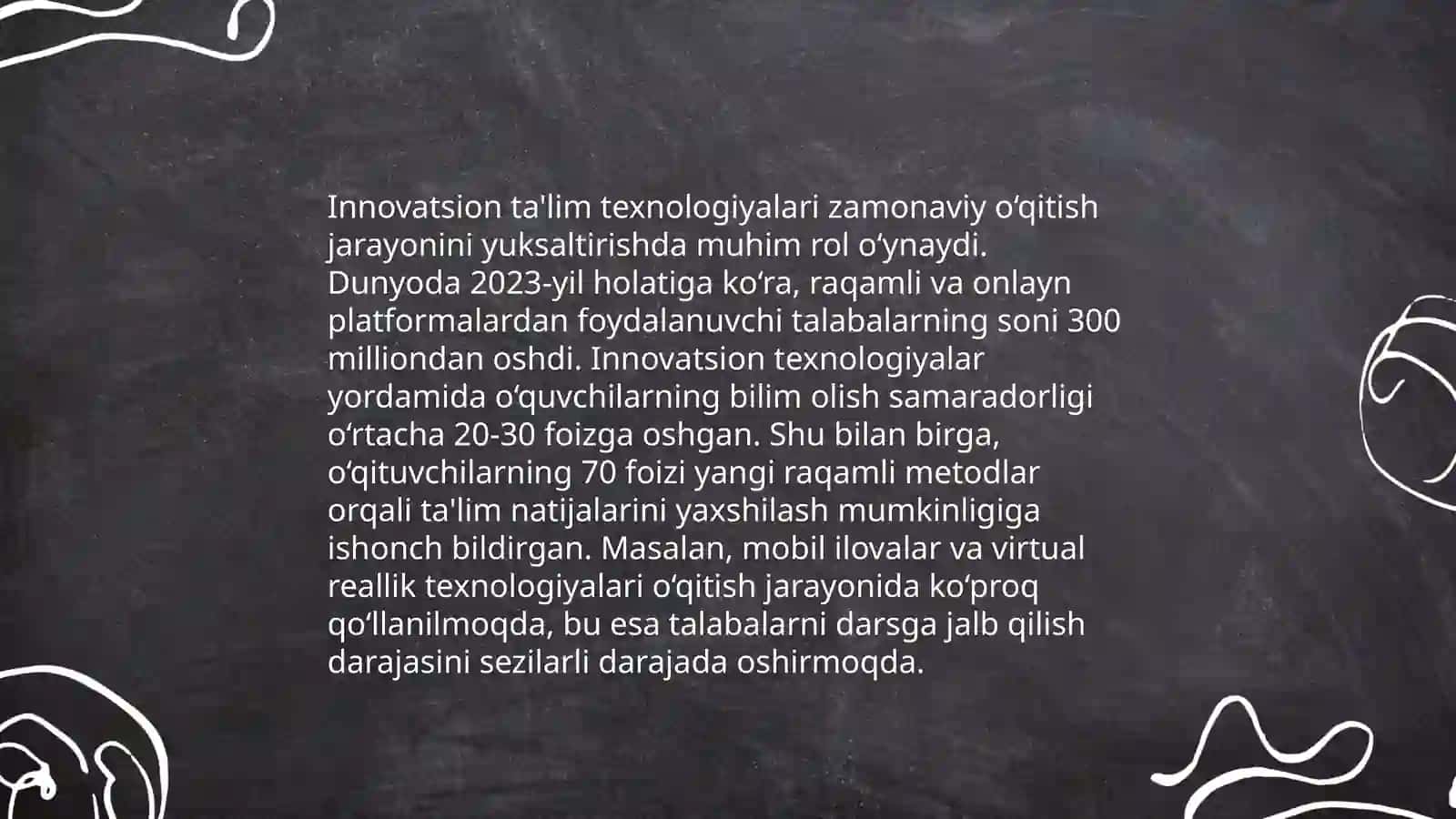 Boʻlajak o'qtuvchilarni kirativligini rivojlantirish metodikasi 4