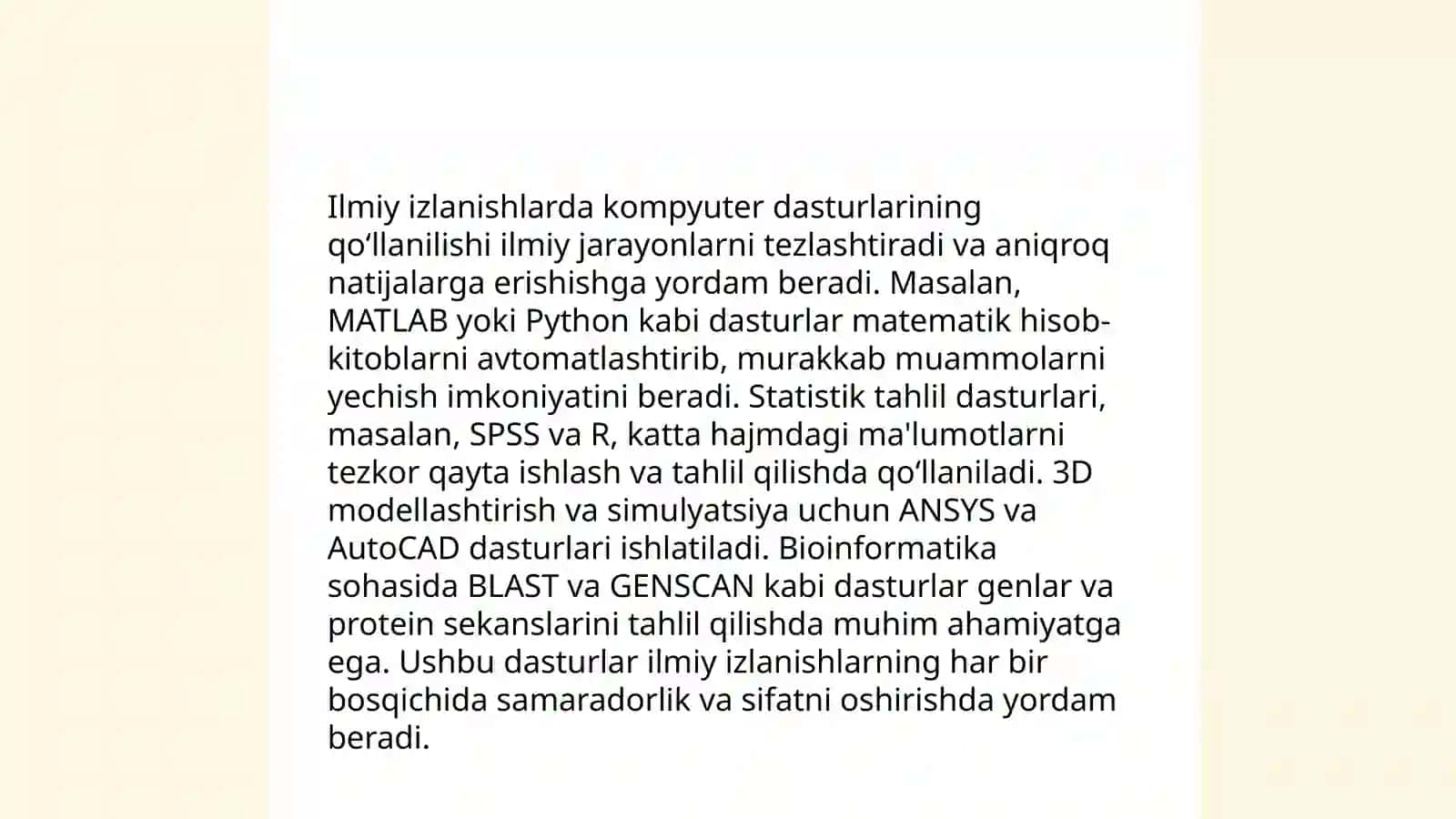 Kimyo fanida kompyuter dasturlari 4