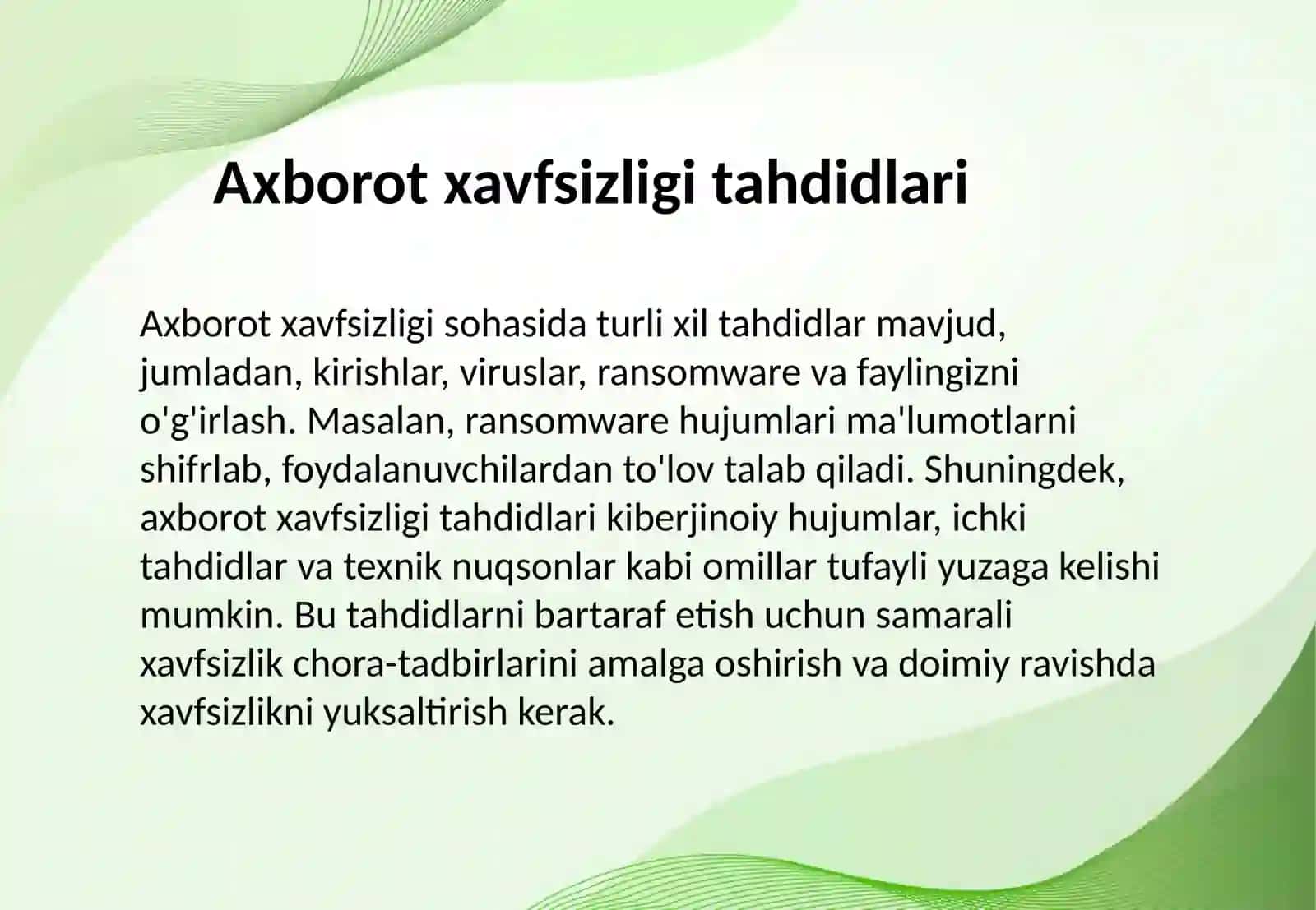 Mafkurani axborot xavfsizligini taminlashdagi orni 4