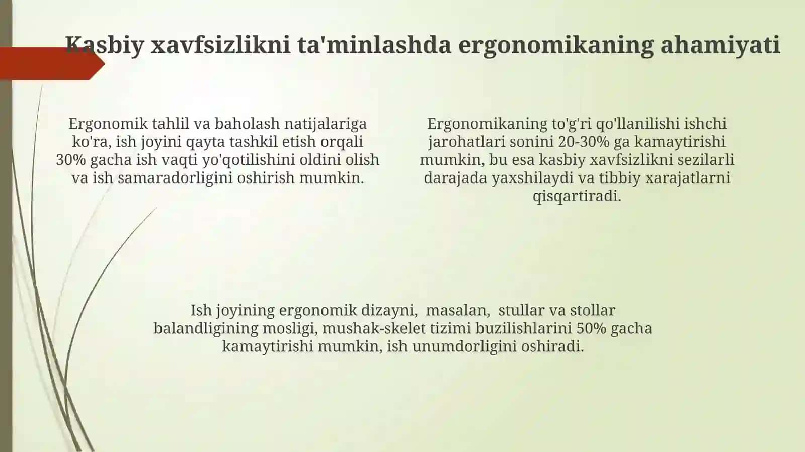 Psixofiziologik omillarni tahlil qilish 4