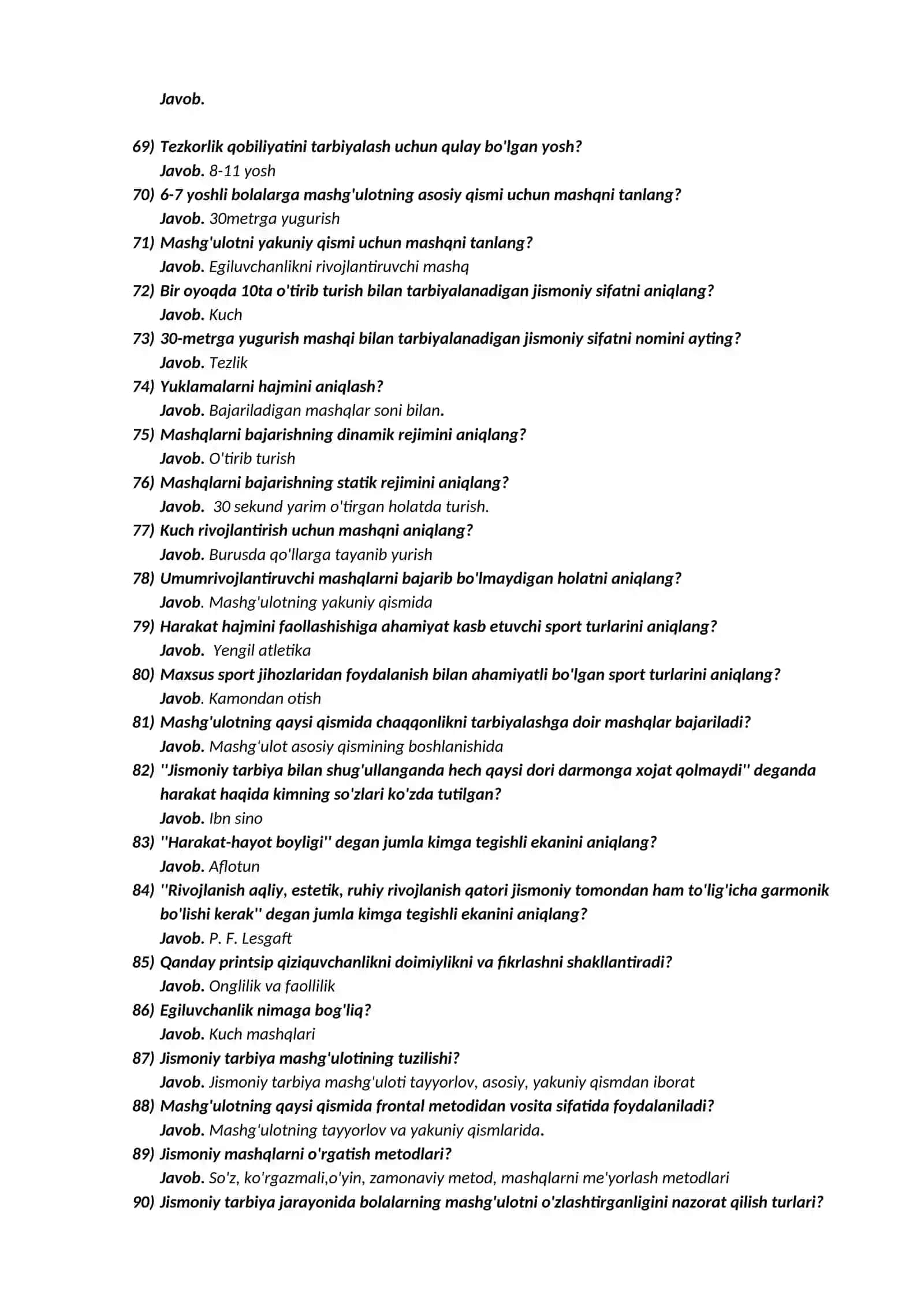 Jismoniy madaniyatning vazifalari 4