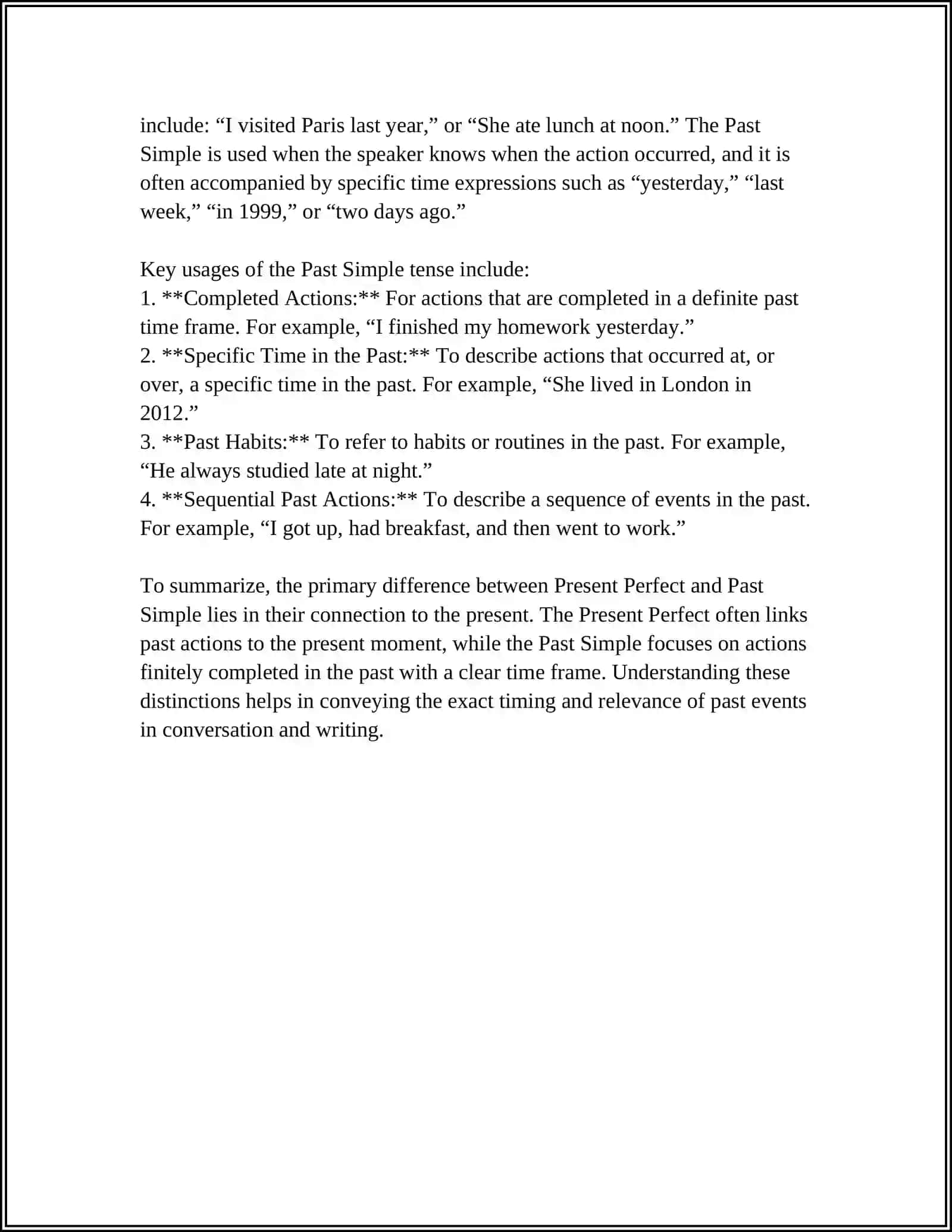 PRESENT PERFECT/ PAST SIMPLE AND PRESENT PERFECT 4