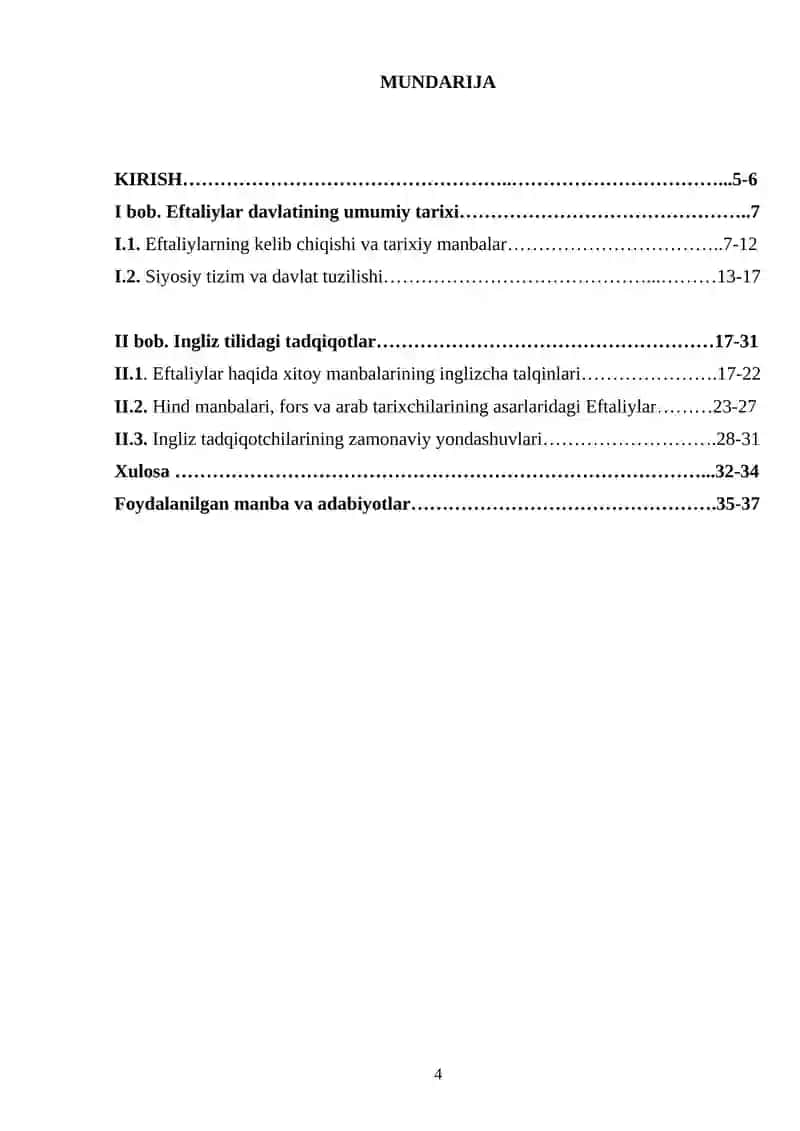 Ingliz tili tadqiqotlarda Eftaliylar davlati tarixshunosligi 4
