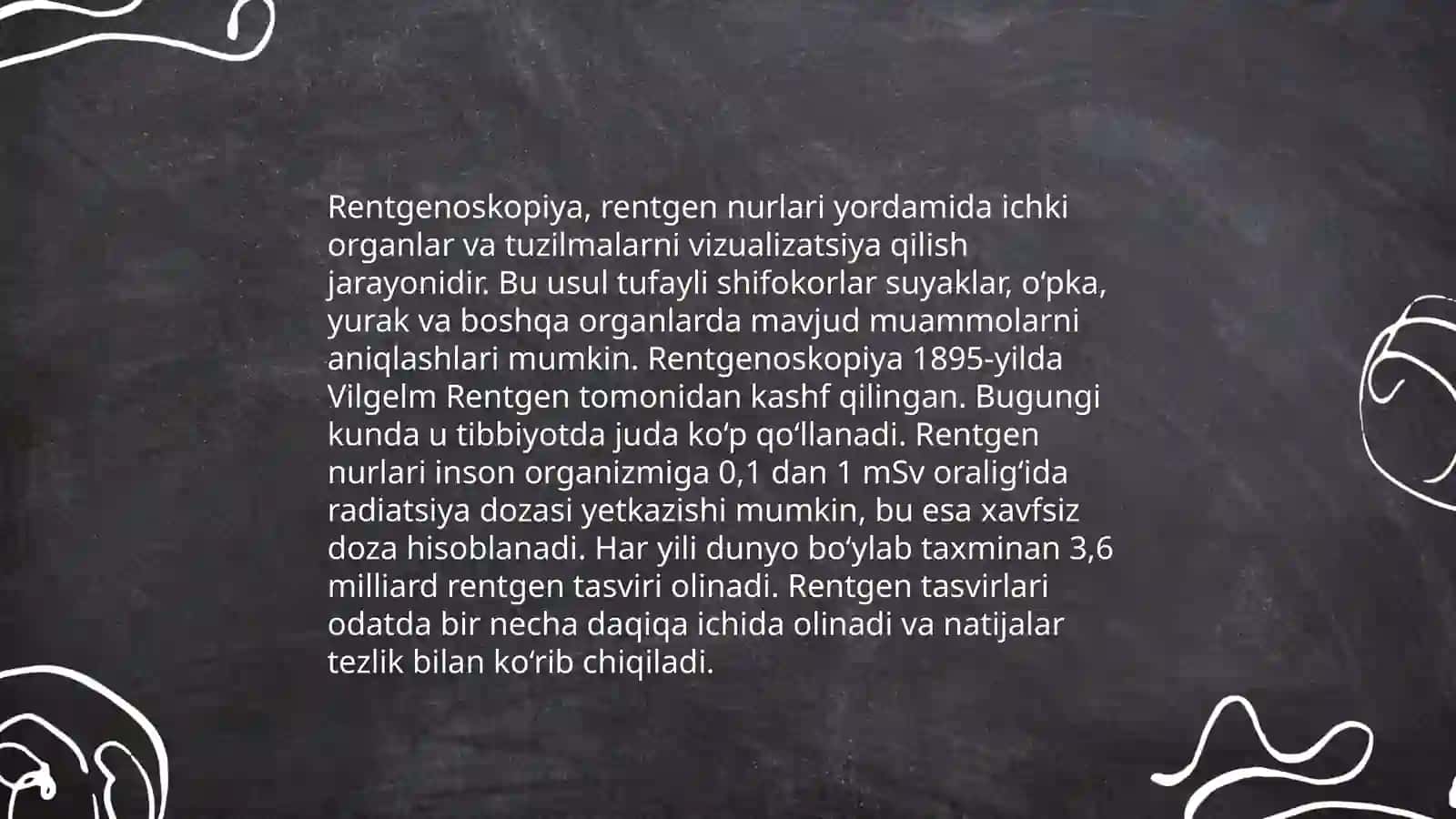 Rentgenologik tekshirish usullari 4