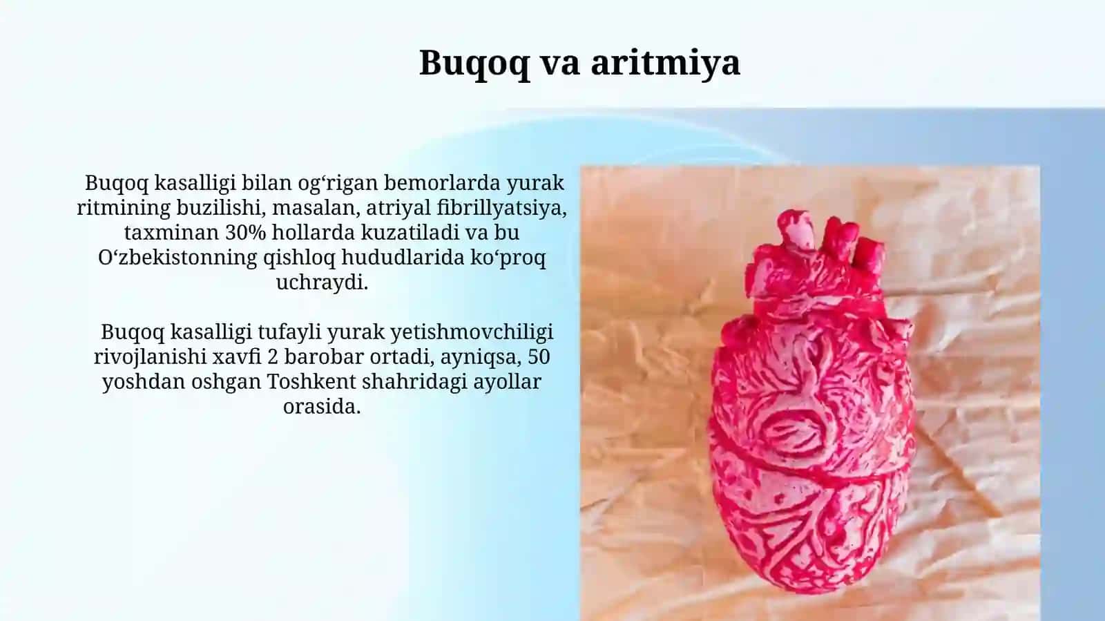 Buqoq kasalligida yurak qon tomirtizimidagioʻzgarishlar 4