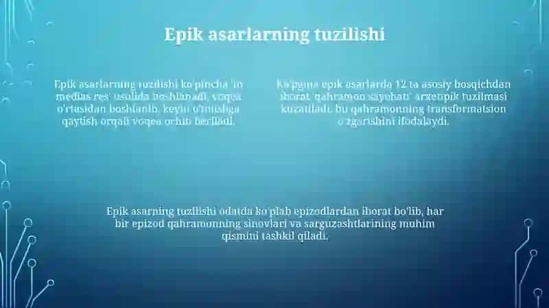 Dostonlar Tahlili 4
