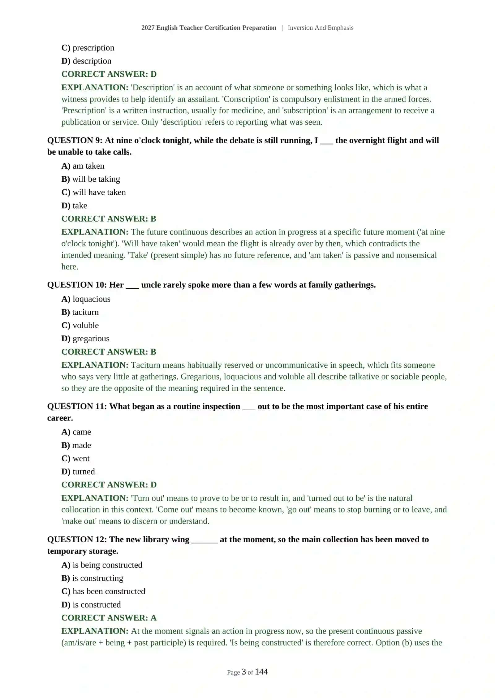 Inversion And Emphasis 4