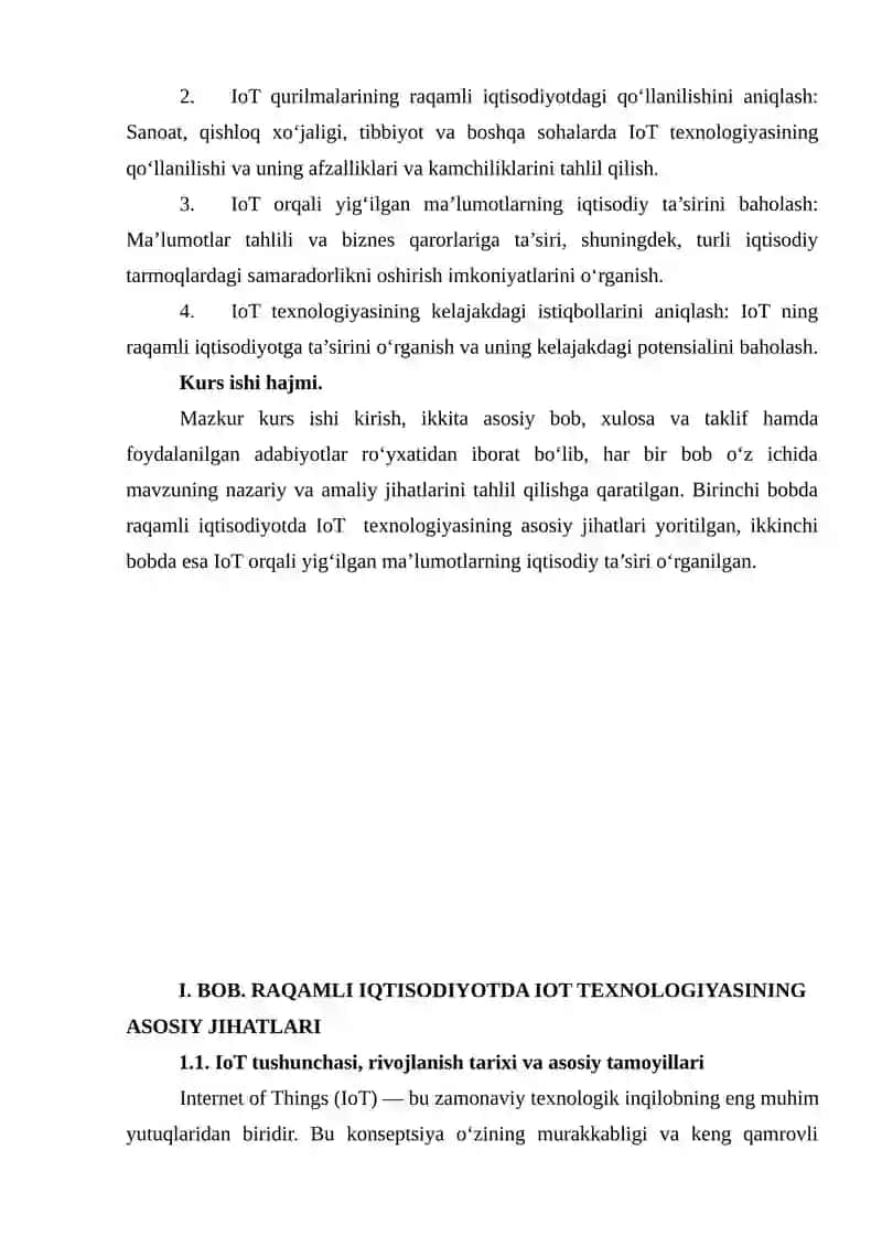 IQTISODIYOTDA IOT TEXNOLOGIYASINING ASOSIY JIHATLARI 4