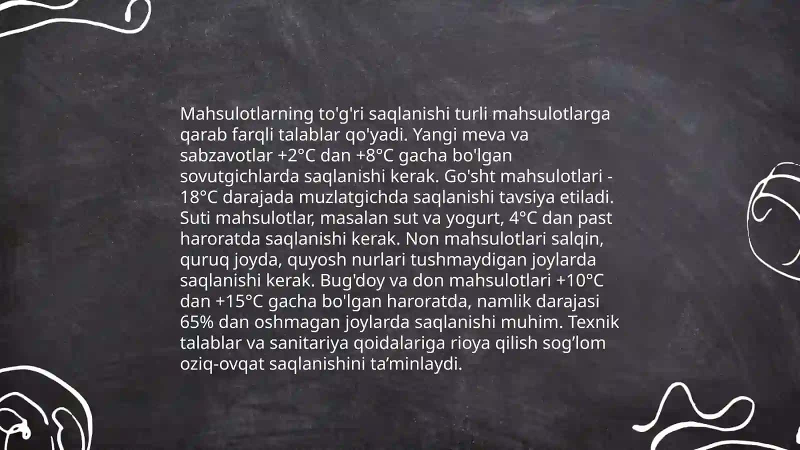 Ovqatdan zaharlanishlar va ularning profilaktikasi 4