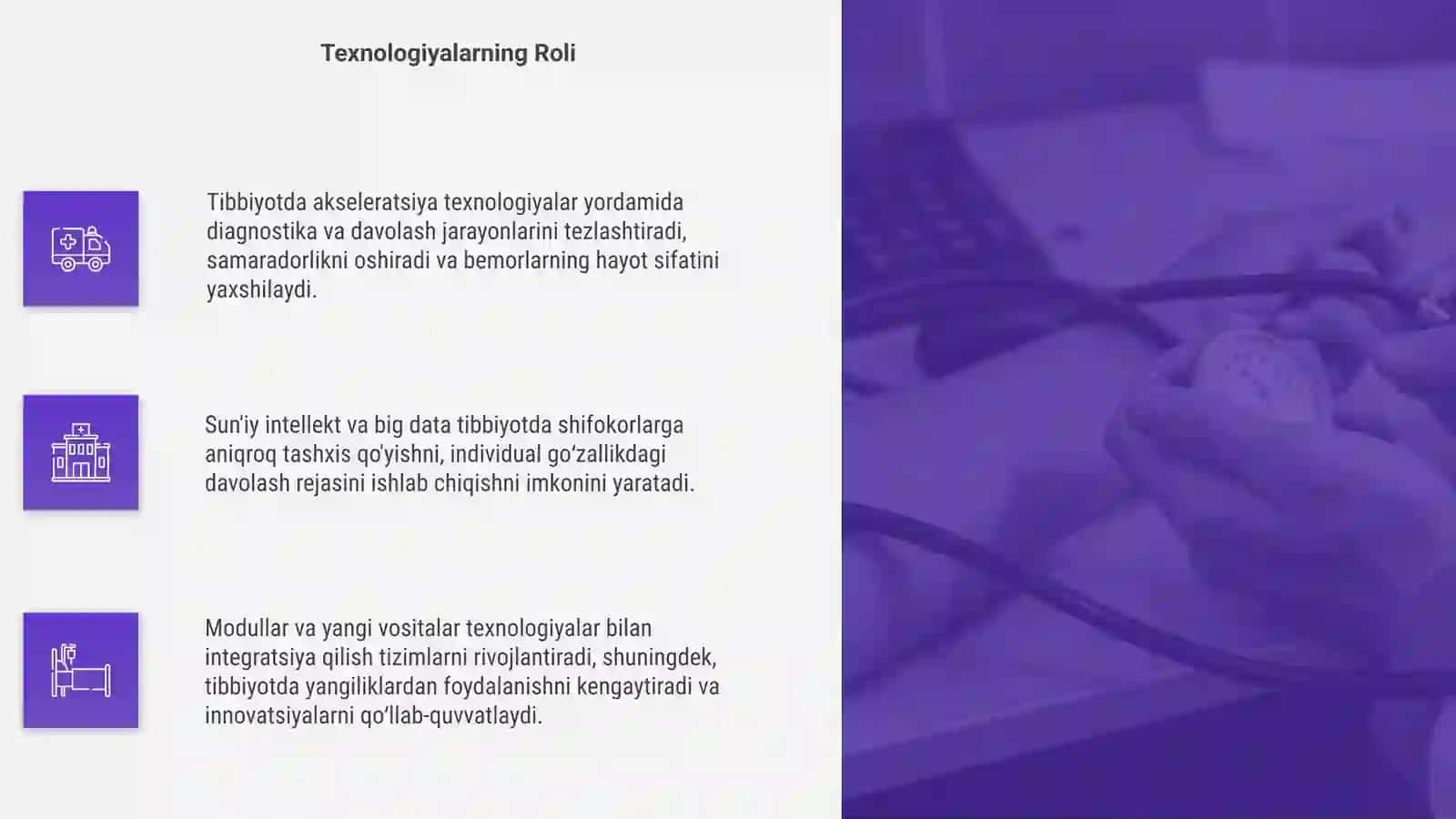 Tibbiyotda Akseleratsiya 4