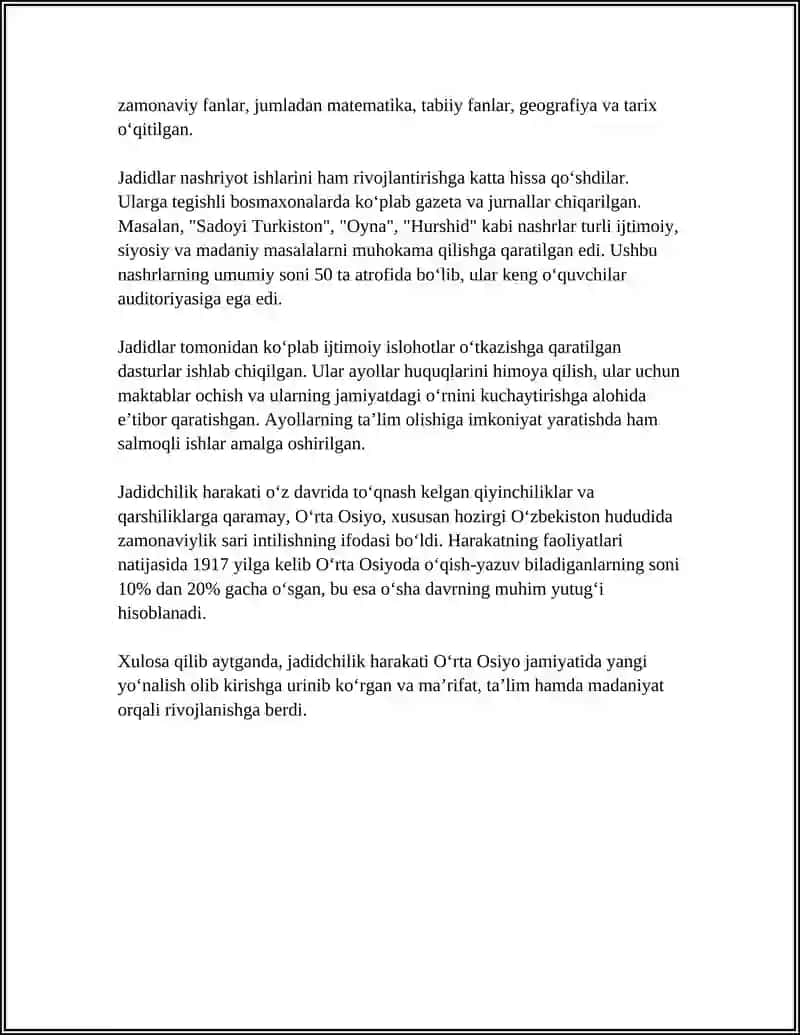 TURKISTONDA JADIDCHILIK HARAKATI 4