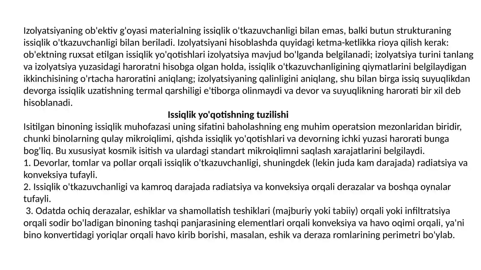 Sanoatkorxonalarida issiqlik almashinuvini tahlil qilish va baholash 4
