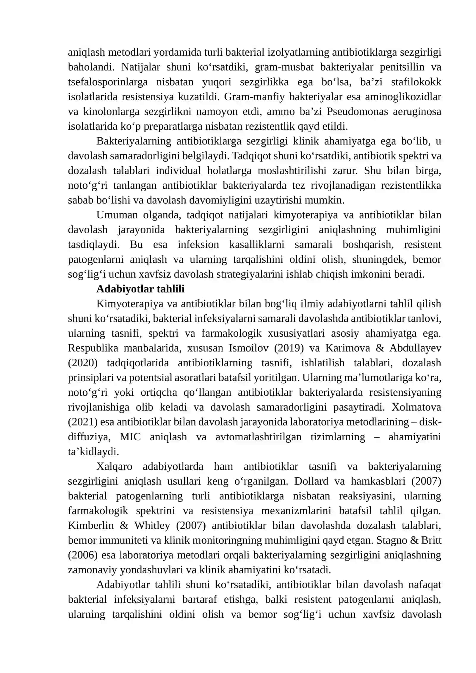 Kimyoterapiya va antibiotiklar tasnifi 4
