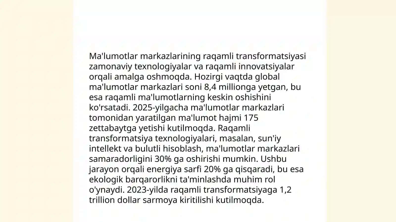 Bulutli hisoblashda rivojlanish tendensiyalari 4