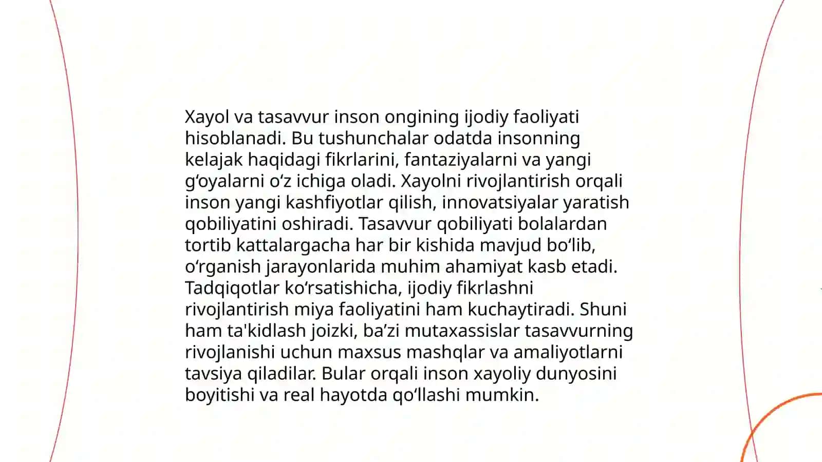 Xayol jarayonlari va xayol turlari 4
