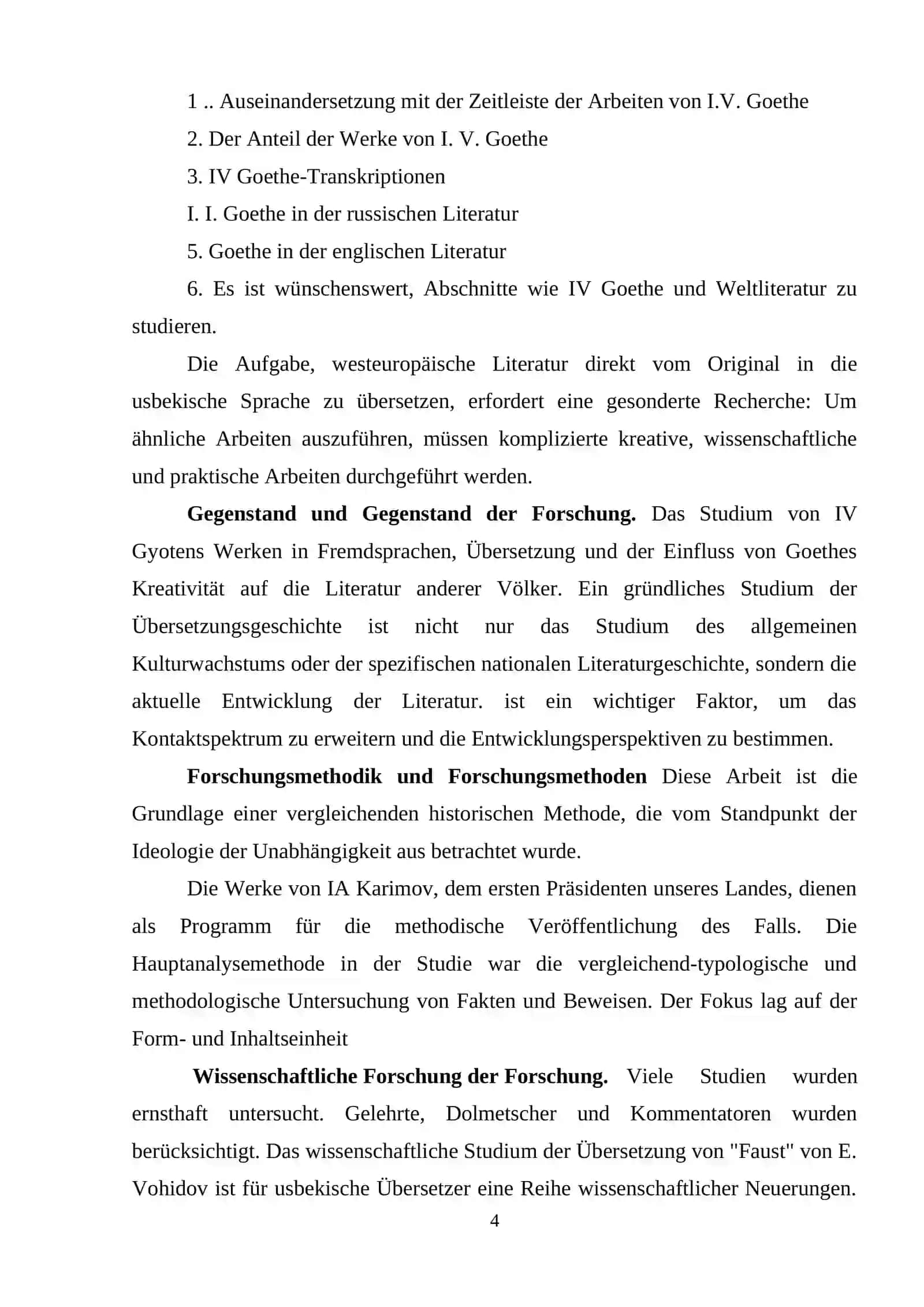 W. Goethe und Weltliteratur 4