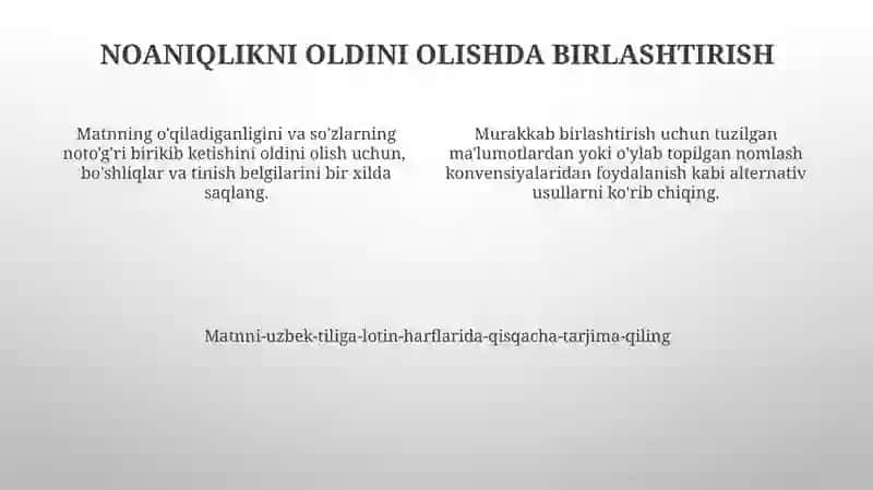 Sôzlarni qôshib yozish qoidalari 4