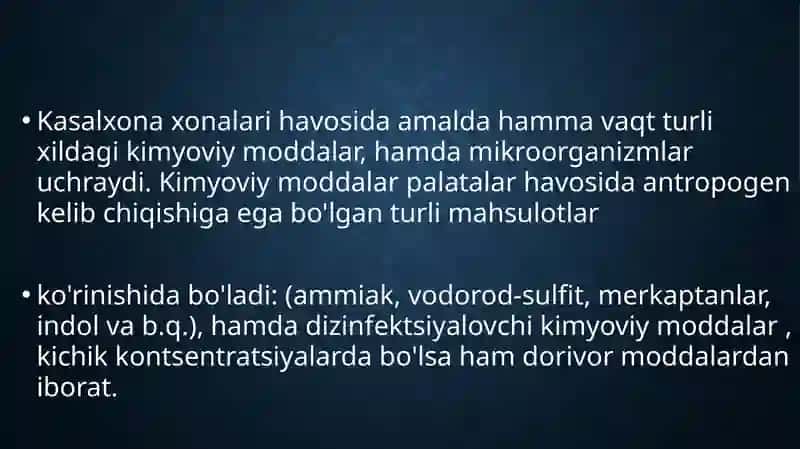 Xonalar havosi tozaligini aniqlash 4