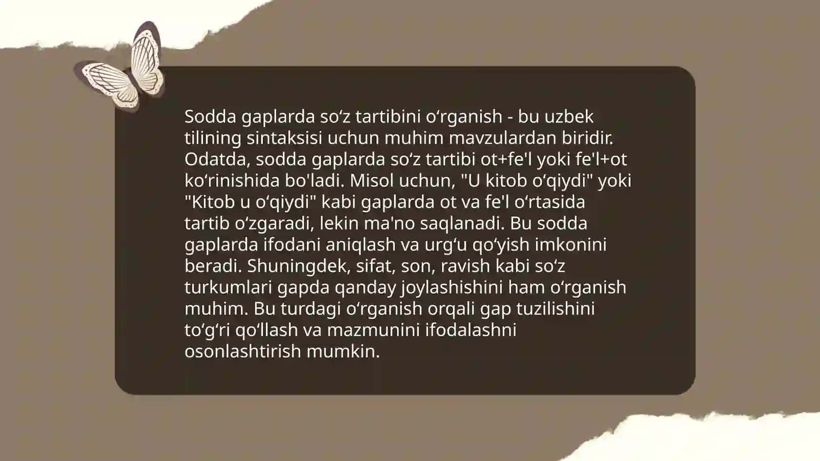 Boshlangʻich sinf ona tili darslarida soʻz tartibi va yasalishini oʻrganish metodikasi 4