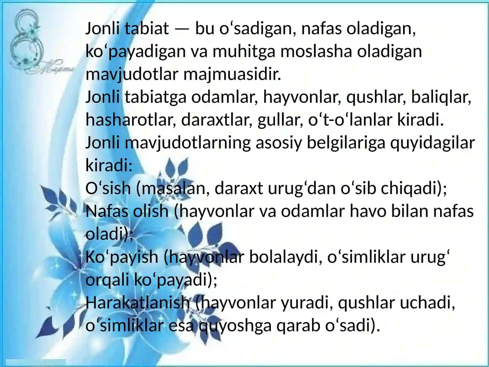 Turdimurodova Gulshan Ta'limyo'nalishi 4