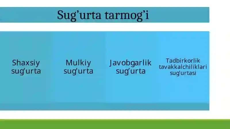 Mulkiy sug’urta. 4