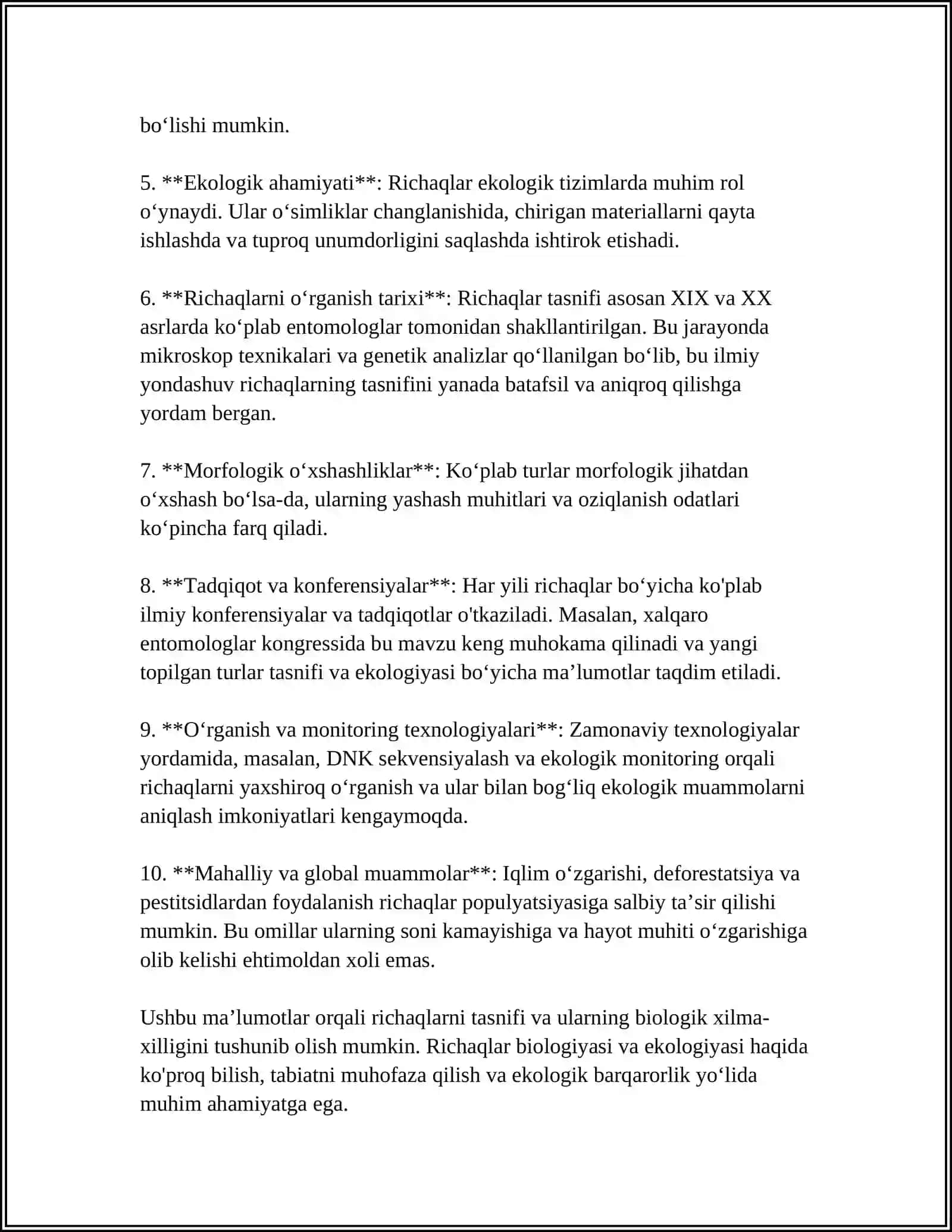 RICHAG VA BLOKLAR VA ULARNING QÒLLANILISHI 4
