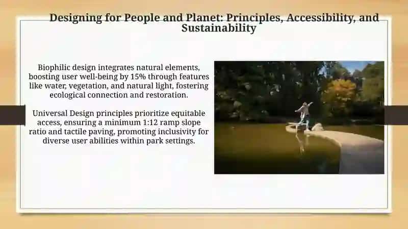 Presentation on Parks and Outdoor Environments 4