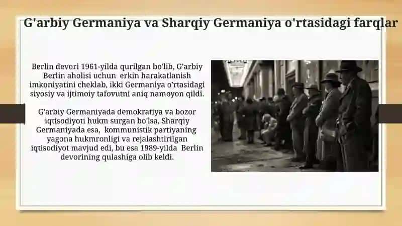 Germanya Ikkinchi Jahon Urishidan keyingi yillarda 4