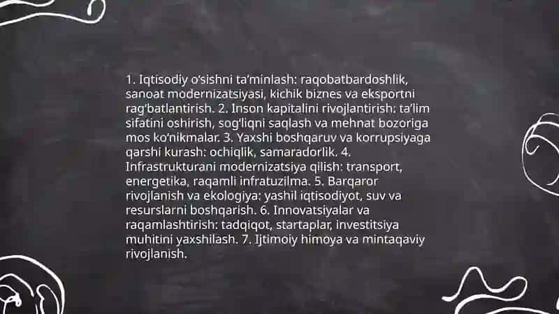 Harakatlar strategiyasidan- taraqqiyot strategiyasi sari 4