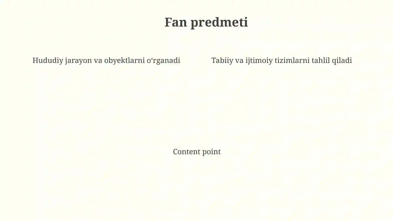 Geografik tadqiqot usullari fanining mazmuni mohiyati va metodologiyasi 4