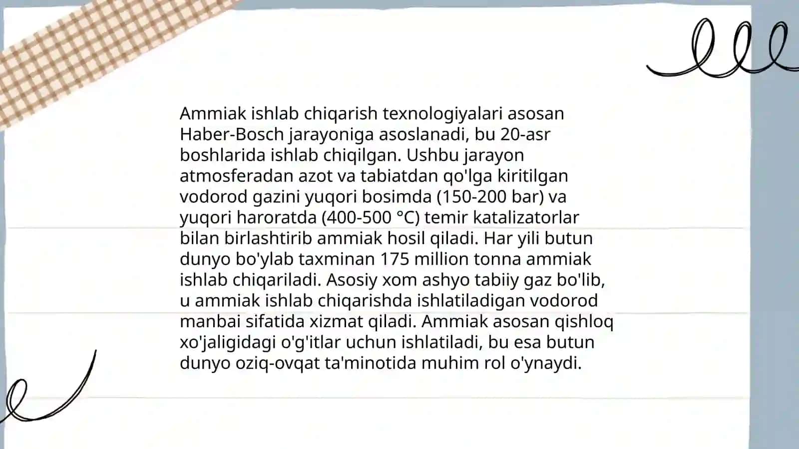 Amiyak ishlab chiqarish va xossilari 4