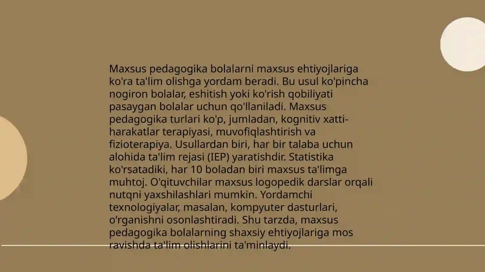 Imkoniyati cheklangan bolalarni o'qitishda ta'lim metodlari va vositalari 4
