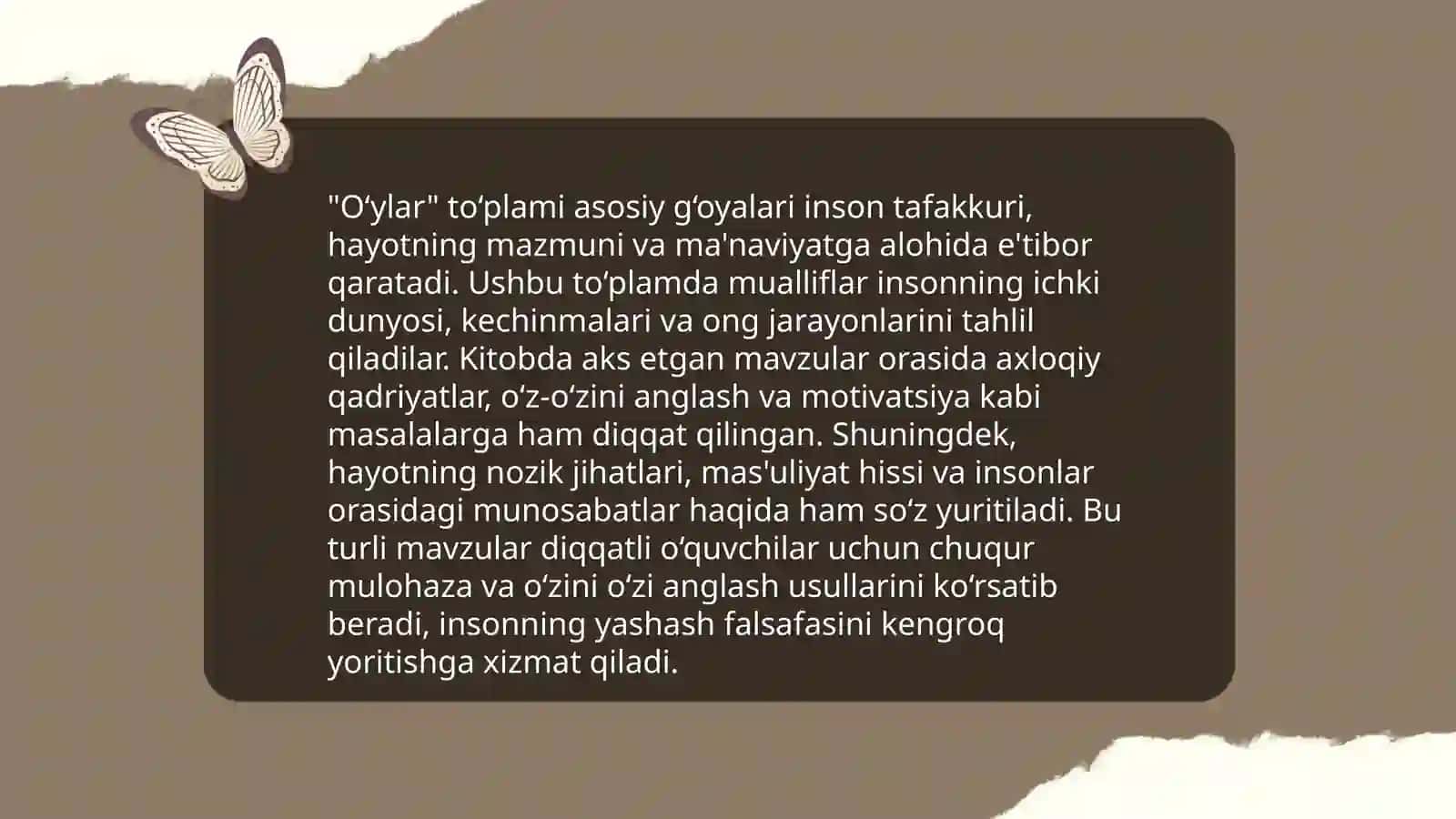 Pirimqul Qodirovning adabiy-estetik qarashlari ("O‘ylar"to‘plami asosida) 4