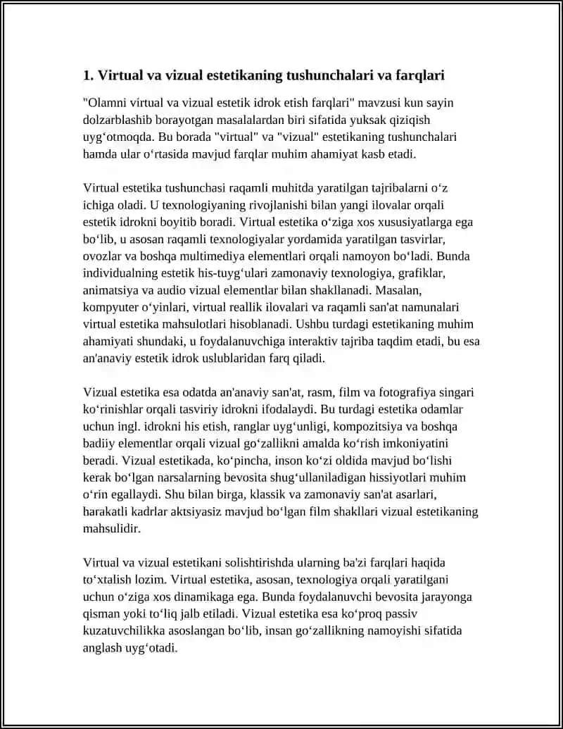 OLAMNI VIRTUAL VA VIZUAL ESTETIK IDROK ETISH FARQLARI 4