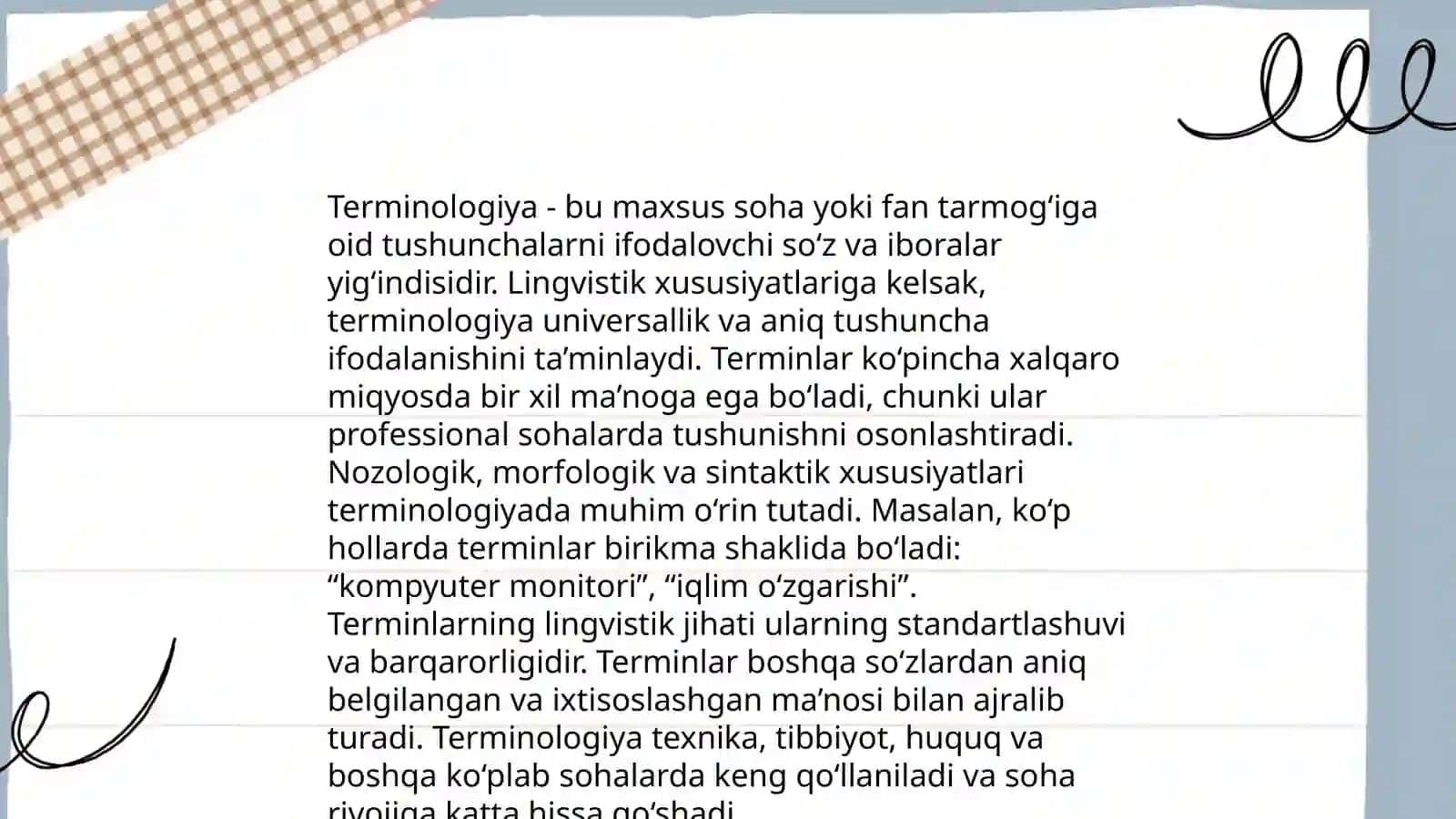 Soha terminologiyasini tartibga solishning lingvistik asoslari 4
