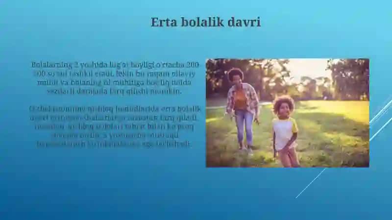 Shaxsning rivojlanishi, ijtimoiylashuvi va tarbiyasi 4