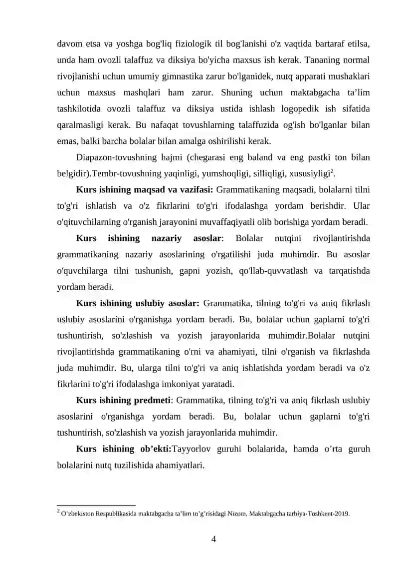 BOLALARNI TO'G'RI TALAFFUZGA O'RGATISHNING MAZMUNI VA MOHIYATI 4