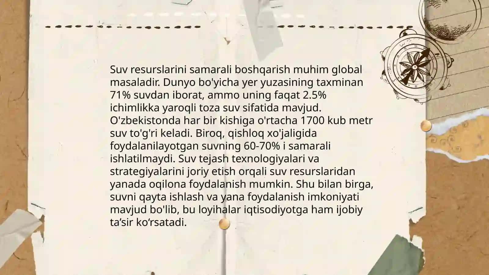 Tabiiy resurslardan oqilona foydalanish 4