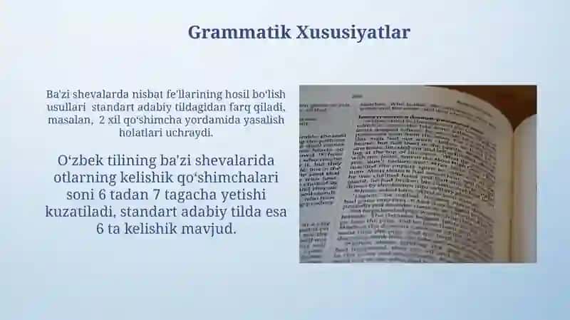 Oʻzbek dialektologiyasining asosiy tushunchalari 4