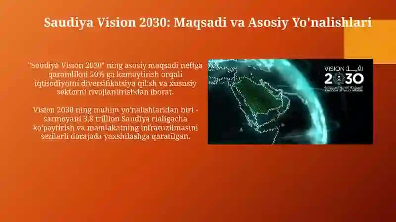 Saudiya Arabistonining iqtisodiyoti va "Saudi Vision 2030" strategiyasi 4